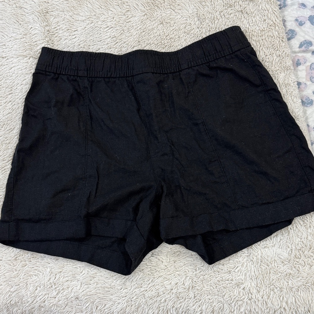 Old Navy Women's High Waist Black Shorts